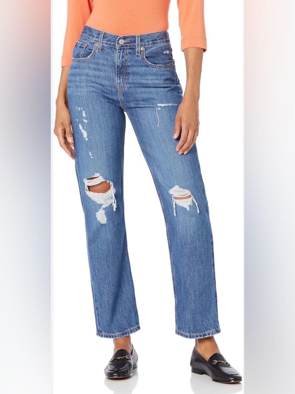 Levi's Women's Low Pro Relaxed Fit Straight Leg Jeans